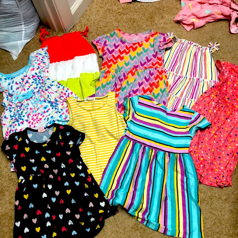 3T/4T summer play dresses !! 🌺
